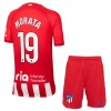 Maglia ufficiale Atlético Madrid Morata 19 Casa 2023-24 per Bambino